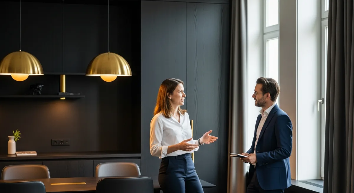 CRM Software-Evaluation – Beratungsgespräch im Büro